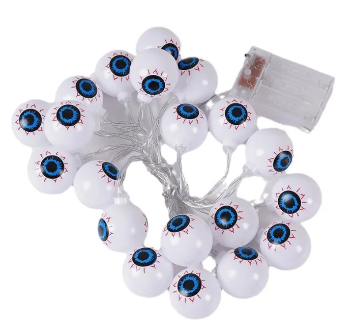 1.5m 10LED Scary Eyeball Halloween String Lights String Halloween Decorations