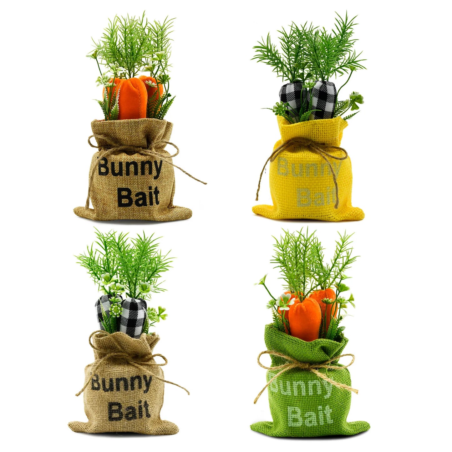 Easter Decoration Carrot Sack Easter Table Decoration Holiday Home Ornaments Desktop Decoration Props