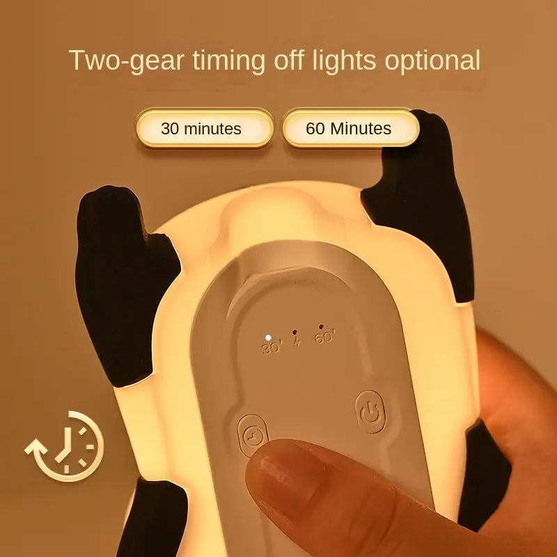 Kuromi Sofa Patting Silicone Night Light Bedside Creative Gift Sleep Silicone Night Light