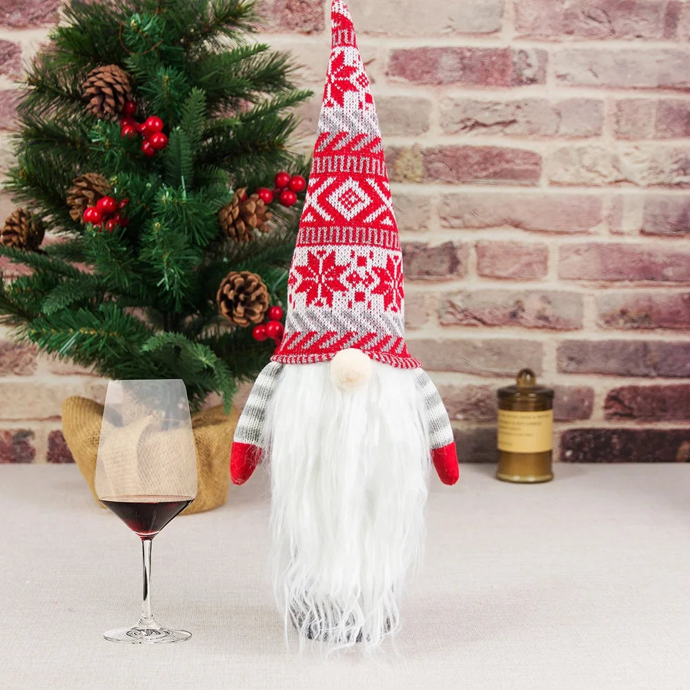 Christmas Gnome Faceless Doll holiday decoration