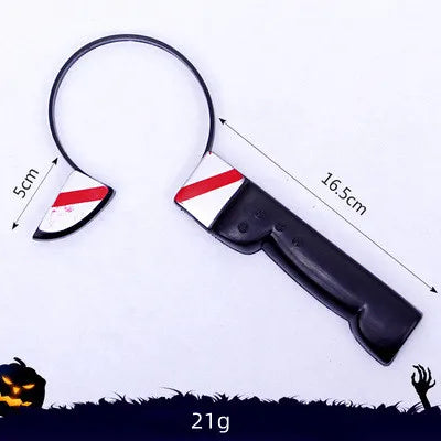 Plastic Halloween Headband Decoration Outdoor Horror Prop Customization Simulation Modern Party Decoration Zombie Adult Outdoor