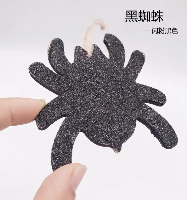 Halloween Pumpkin/Skeleton/Ghost Products Decorations for Home Wooden Halloween Hanging Accessories