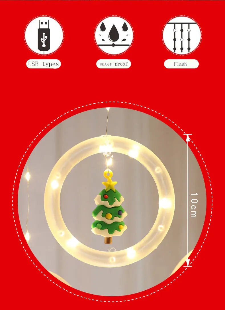 PVC LED Christmas Tree Lights suit