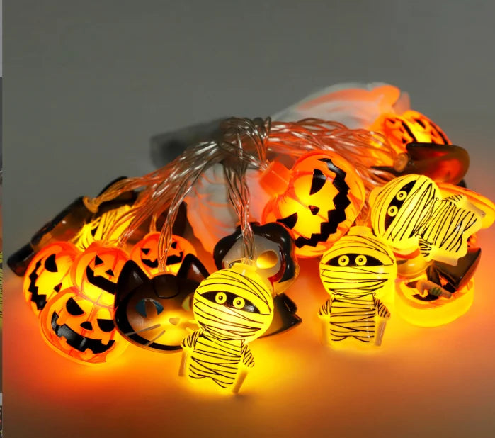 1.5m 10LED Scary Eyeball Halloween String Lights String Halloween Decorations