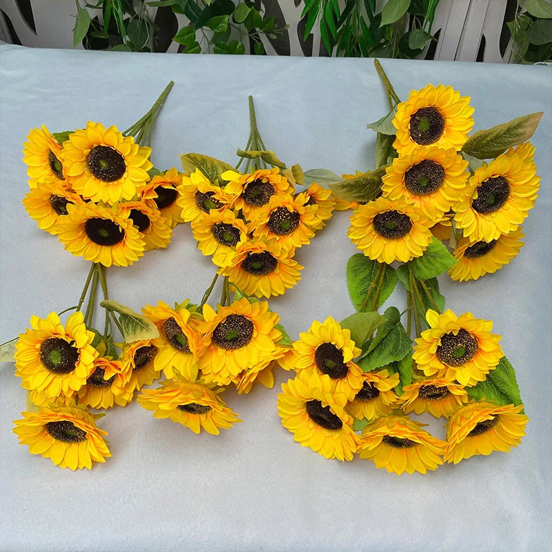 Competitive Price Good Quality Artificial Flower Decoration Sunflower