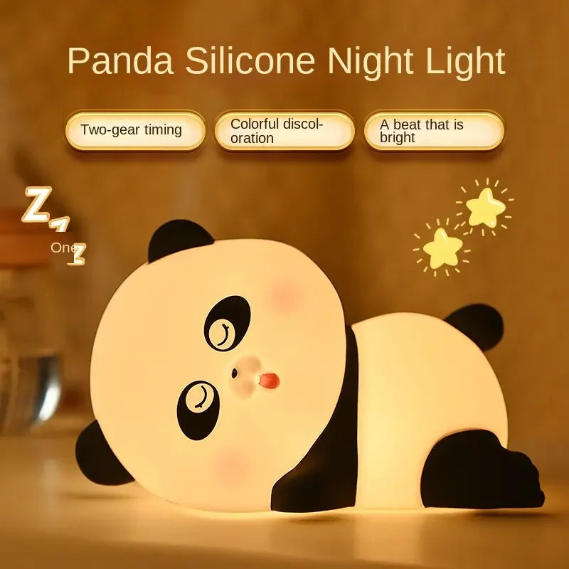 Kuromi Sofa Patting Silicone Night Light Bedside Creative Gift Sleep Silicone Night Light
