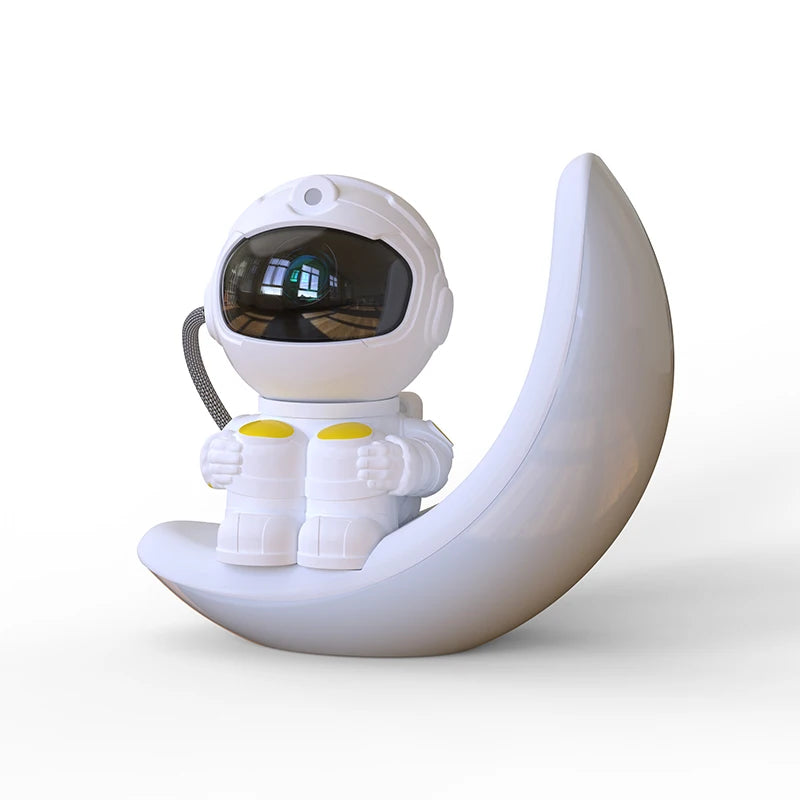 Lonvis Galaxy Light Projector for Kids Star Projector Moon Nebula Astronaut Shaped Light Usb Astronaut Star Light Projector