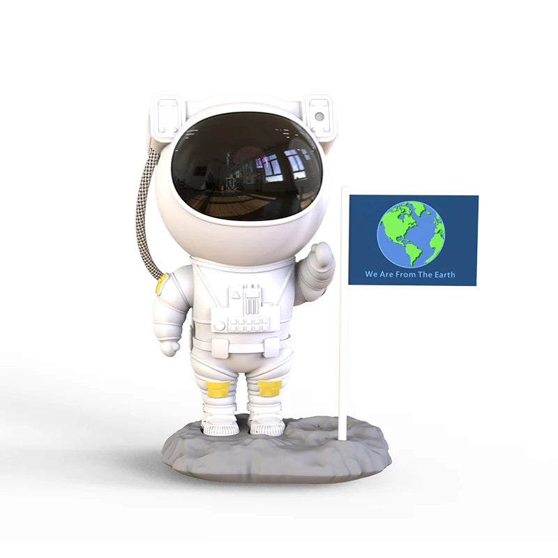 Lonvis Galaxy Light Projector for Kids Star Projector Moon Nebula Astronaut Shaped Light Usb Astronaut Star Light Projector