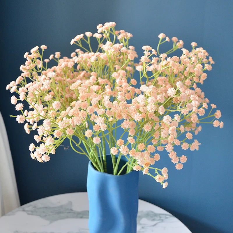 Cheapest Artificial Baby Breath Flowers for Home Wedding Party Decoration Real Touch Pu Babybreath Flower