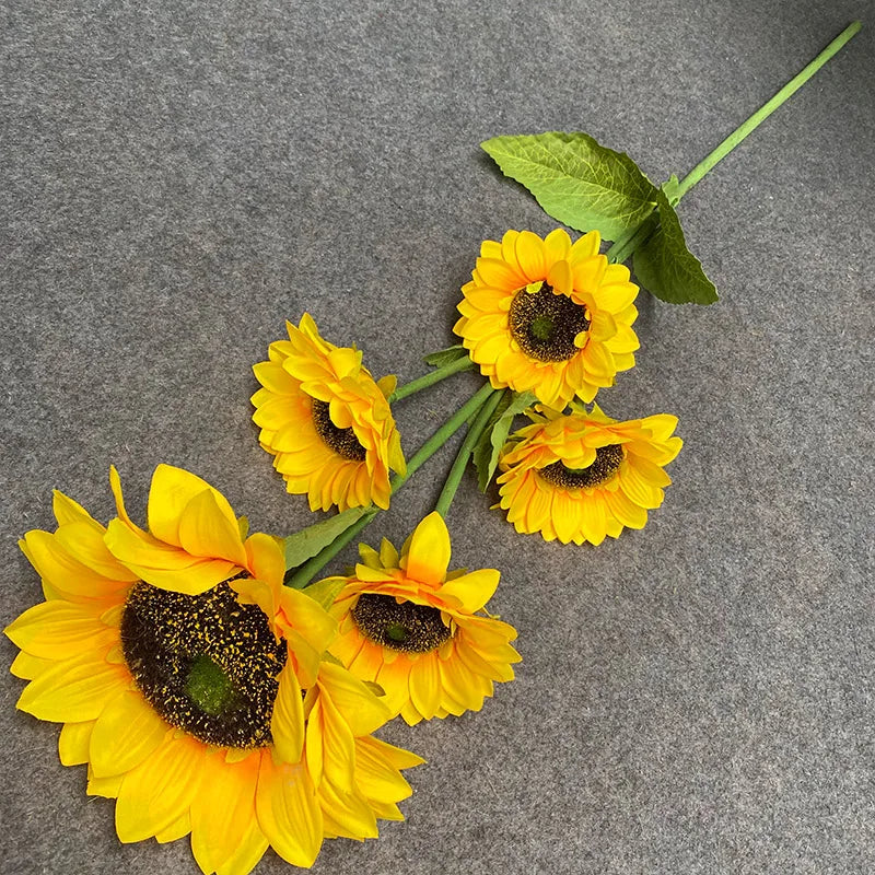 Competitive Price Good Quality Artificial Flower Decoration Sunflower