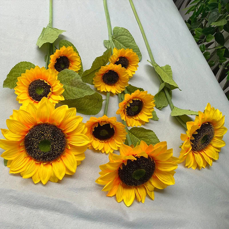 Competitive Price Good Quality Artificial Flower Decoration Sunflower