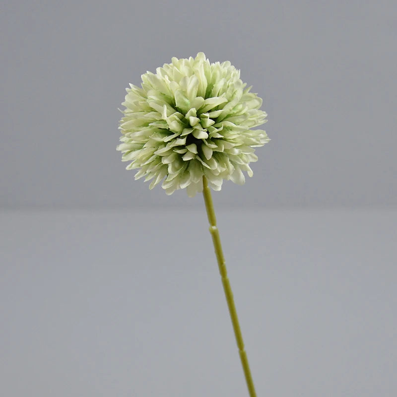 Hot Sale Artificial Single Chrysanthemum Branch Silk Marigold Ball PingPong Artificial Flowers Bulk Cake Wedding DecorDIY