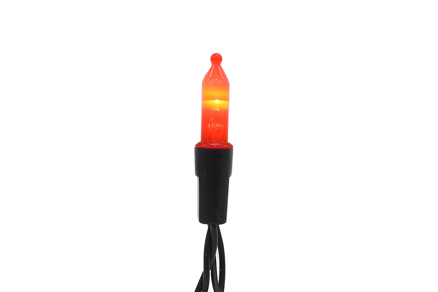 Light String Orange LED Light Set 2 50L/10cm/30cm Outdoor with 8 Function 3AA Control
