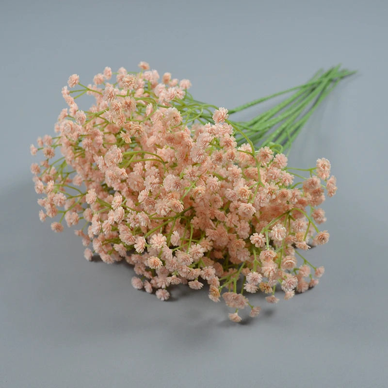Cheapest Artificial Baby Breath Flowers for Home Wedding Party Decoration Real Touch Pu Babybreath Flower