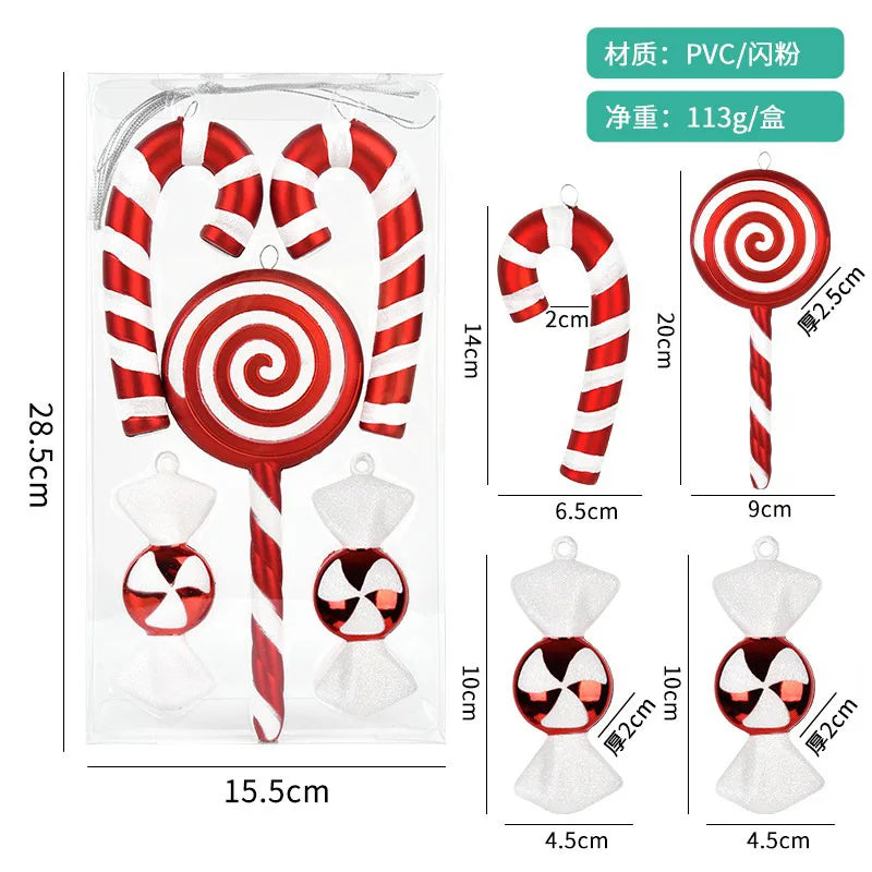 Christmas decoration props box A