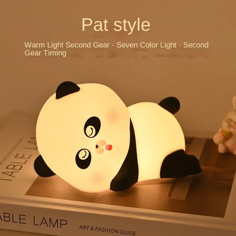 Kuromi Sofa Patting Silicone Night Light Bedside Creative Gift Sleep Silicone Night Light