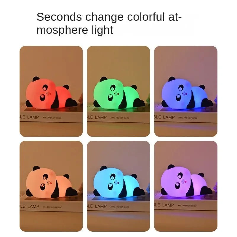 Kuromi Sofa Patting Silicone Night Light Bedside Creative Gift Sleep Silicone Night Light