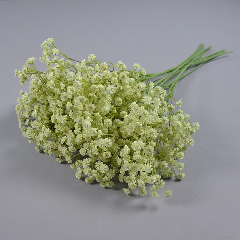 Cheapest Artificial Baby Breath Flowers for Home Wedding Party Decoration Real Touch Pu Babybreath Flower