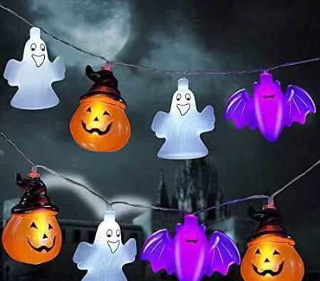 1.5m 10LED Purple Spider Halloween String Lights Halloween Decorations