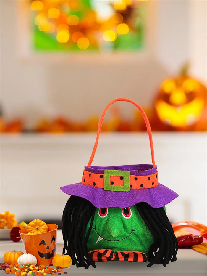 Halloween Party Favor Trick or Treat Loot Tote Candy Bags Gifts for Kids