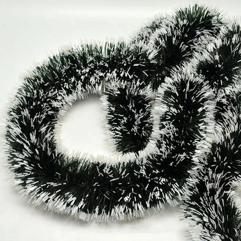 Christmas Wreath Family Party Wall Door Decorations Christmas Tree Ornaments Metal Ribbon Bows Party Supplies