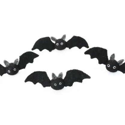 Handmade Felt Halloween Bat - Felt Bat Series - Halloween Home Decoration - Eco friendly Halloween Accessories