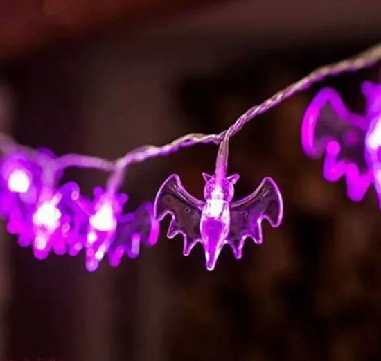 1.5m 10LED Purple Spider  Halloween  String Lights Halloween Decorations