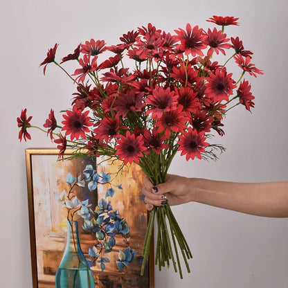 Artificial Chrysanthemum Flower Small Daisy Home Party Decoration Artificial Daisy Flowers
