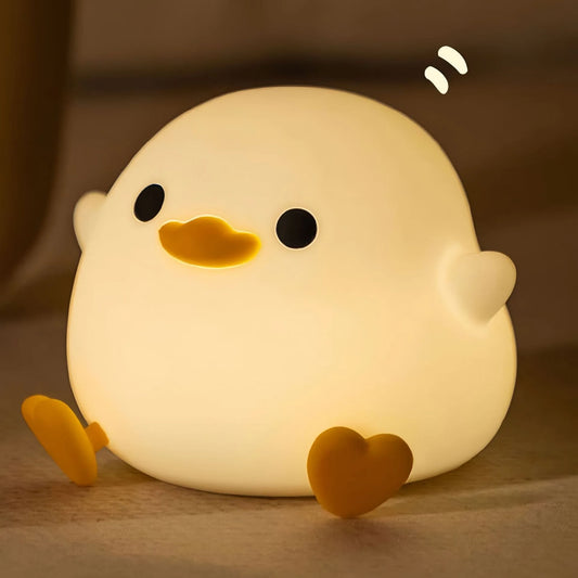 New Gluttonous Family of Greedy Pig Night Light Sleeping With Patting Silicone USB Light Gift LED for Girls