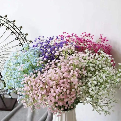 Wholesale Artificial Flowers Baby's Breath Photo Props Wedding Decorative Flowers Simulation Flower Arrangement