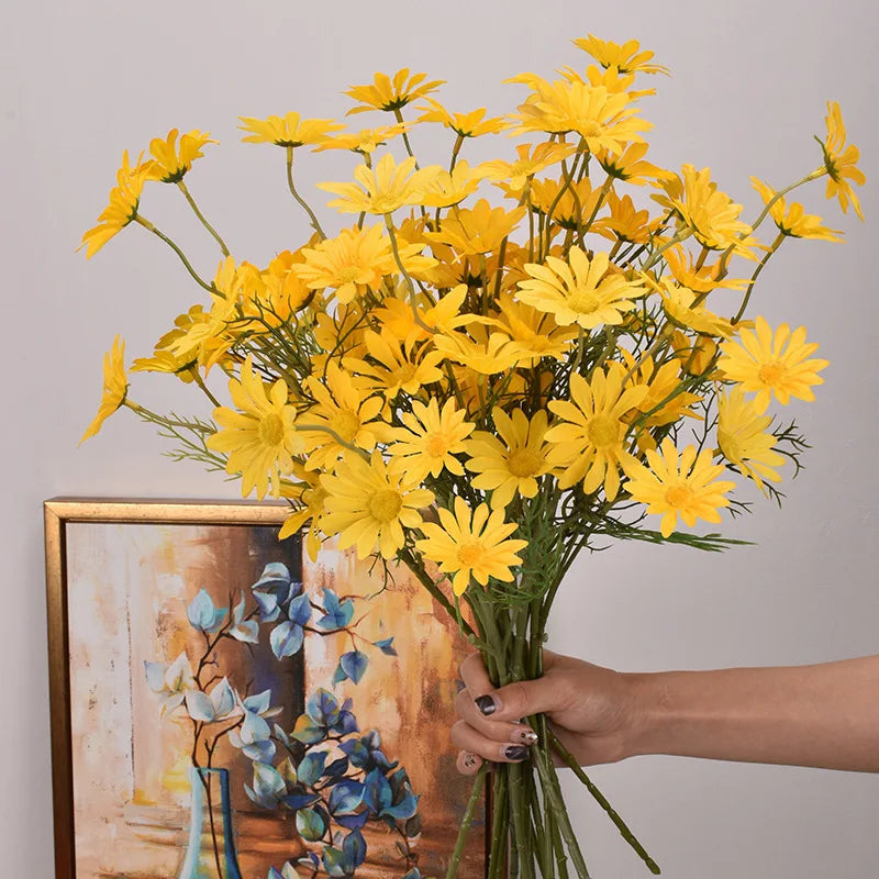 Artificial Chrysanthemum Flower Small Daisy Home Party Decoration Artificial Daisy Flowers