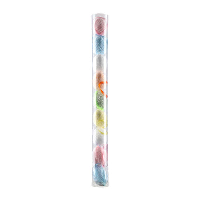 3*4cm/7 Color Options Colorful Barreled Easter Eggs  Set Ornaments Foam Easter Egg Kit Gift  Festival Easter Decoration