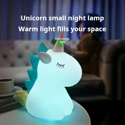 XINSITE Adjustable Brightness Eye Protection Night Light with Sleep Charging Color Matching Patting Features
