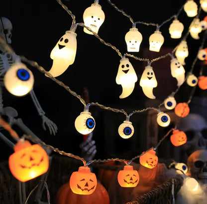 1.5m 10LED Scary Eyeball Halloween  String Lights String Halloween Decorations