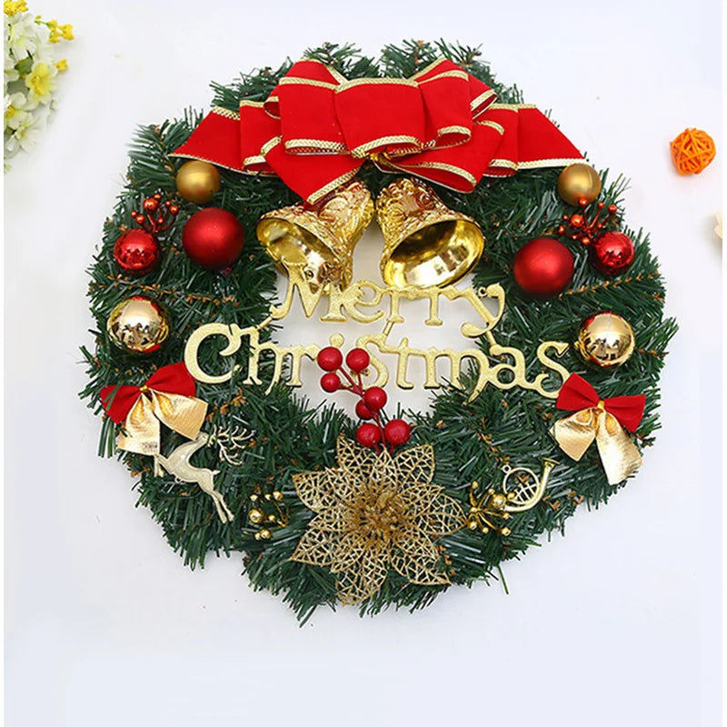 Christmas wreath outdoor decoration