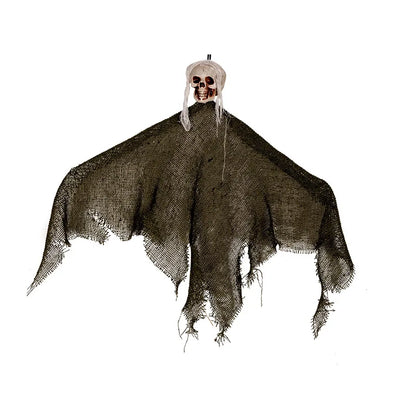 Wholesale Halloween Decorations Outdoor Scary Crying Witch Hanging Skeleton Ghost Haunted House Decoration Props