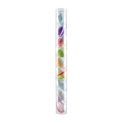 3*4cm/7 Color Options Colorful Barreled Easter Eggs  Set Ornaments Foam Easter Egg Kit Gift  Festival Easter Decoration