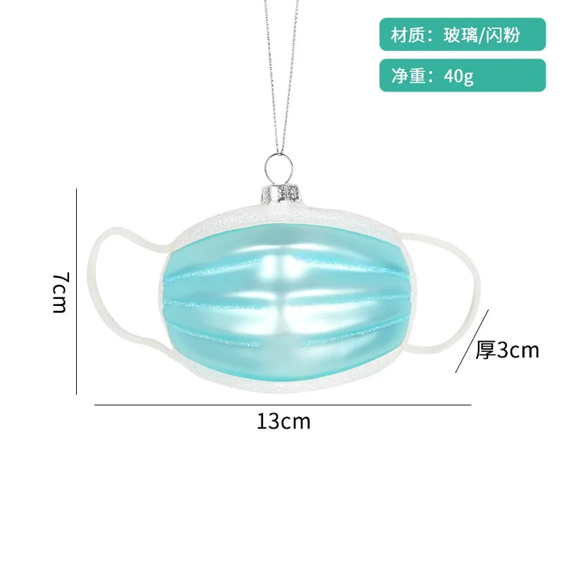 XMAS Luxury Christmas Stocking Santa Stained Glass Decorations Accessory Ball Tree Ornaments Festive Christmas 100pcs