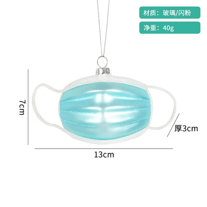 XMAS Luxury Christmas Stocking Santa Stained Glass Decorations Accessory Ball Tree Ornaments Festive Christmas 100pcs