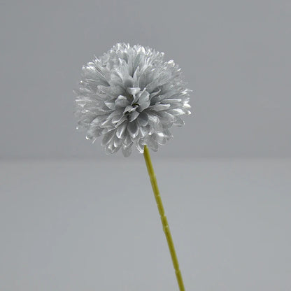 Hot Sale Artificial Single Chrysanthemum Branch Silk Marigold Ball PingPong Artificial Flowers Bulk Cake Wedding DecorDIY
