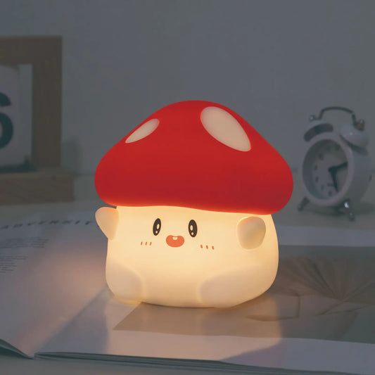 Creative Mushroom Night Light Bedroom Mother and Baby Companion Bedhead Atmosphere Patting Light Girl and Child Birthday Gifts