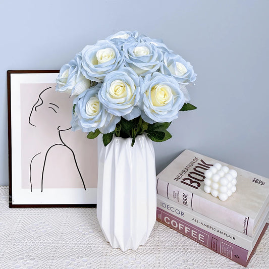 Wholesale Artificial Flower Decor High Quality Flowers for Decoration Wedding Artificial Roses for Home Wedding Decoration Party