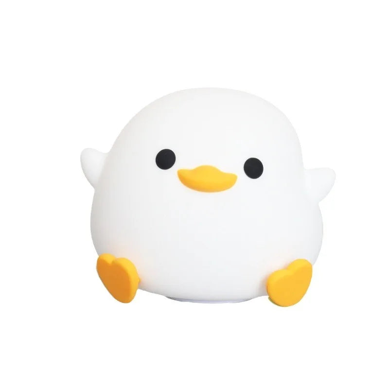 New Gluttonous Family of Greedy Pig Night Light Sleeping With Patting Silicone USB Light Gift LED for Girls