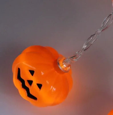 1.5m 10LED Pumpkin Halloween  Small Lights String Halloween Decorations