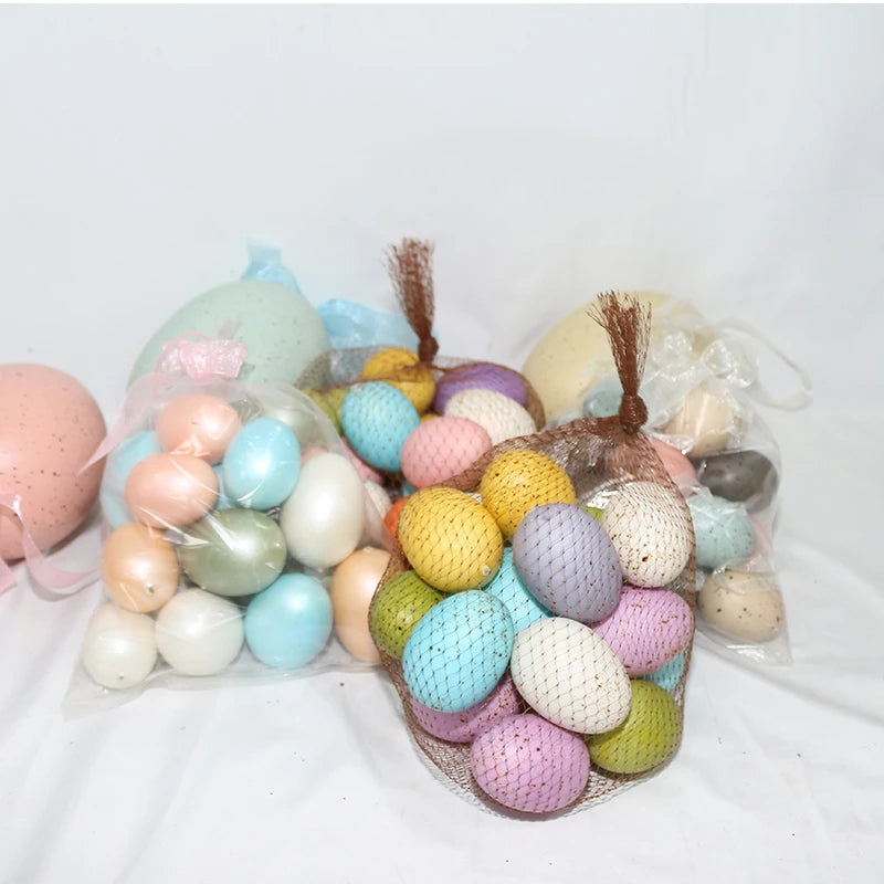 New Design Wholesale Customized Decorative Festival Decorations Colorful Easter Eggs for Home Decor