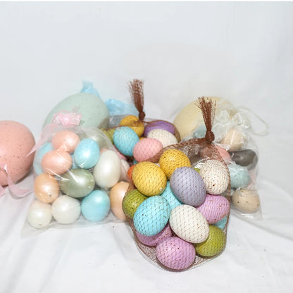 New Design Wholesale Customized Decorative Festival Decorations Colorful Easter Eggs for Home Decor