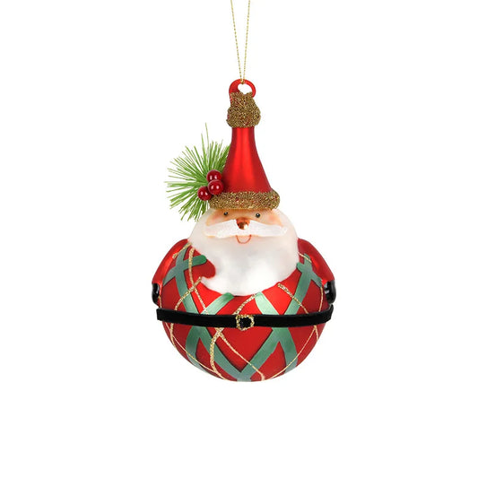 XMAS Luxury Christmas Stocking Santa Stained Glass Decorations Accessory Ball Tree Ornaments Festive Christmas 100pcs