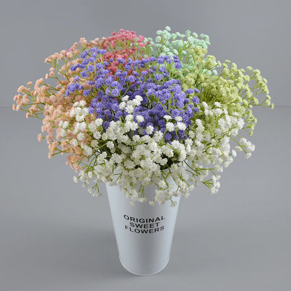 Cheapest Artificial Baby Breath Flowers for Home Wedding Party Decoration Real Touch Pu Babybreath Flower