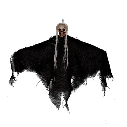 Wholesale Halloween Decorations Outdoor Scary Crying Witch Hanging Skeleton Ghost Haunted House Decoration Props
