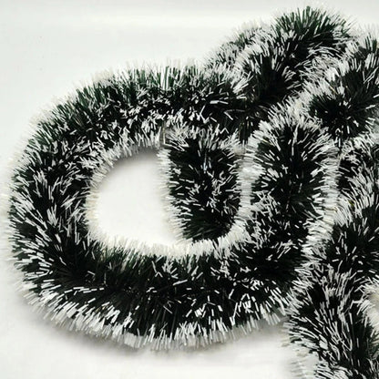 Christmas Wreath Family Party Wall Door Decorations Christmas Tree Ornaments Metal Ribbon Bows Party Supplies